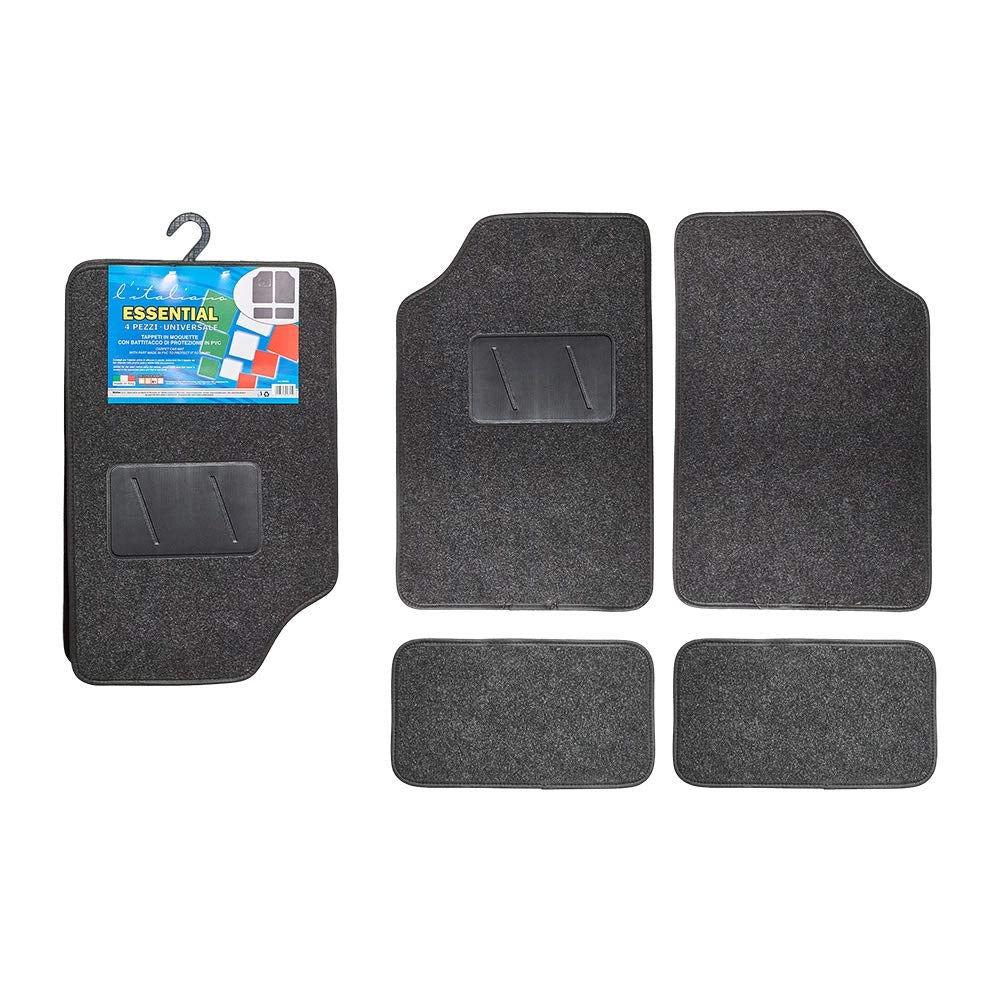 Tappeto ESSENTIAL, set da 4 pezzi, 10 grammi