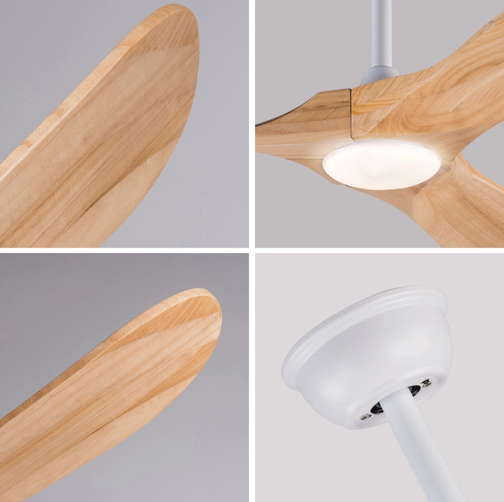Ventilatore da soffitto da 52 pollici con luce e telecomando