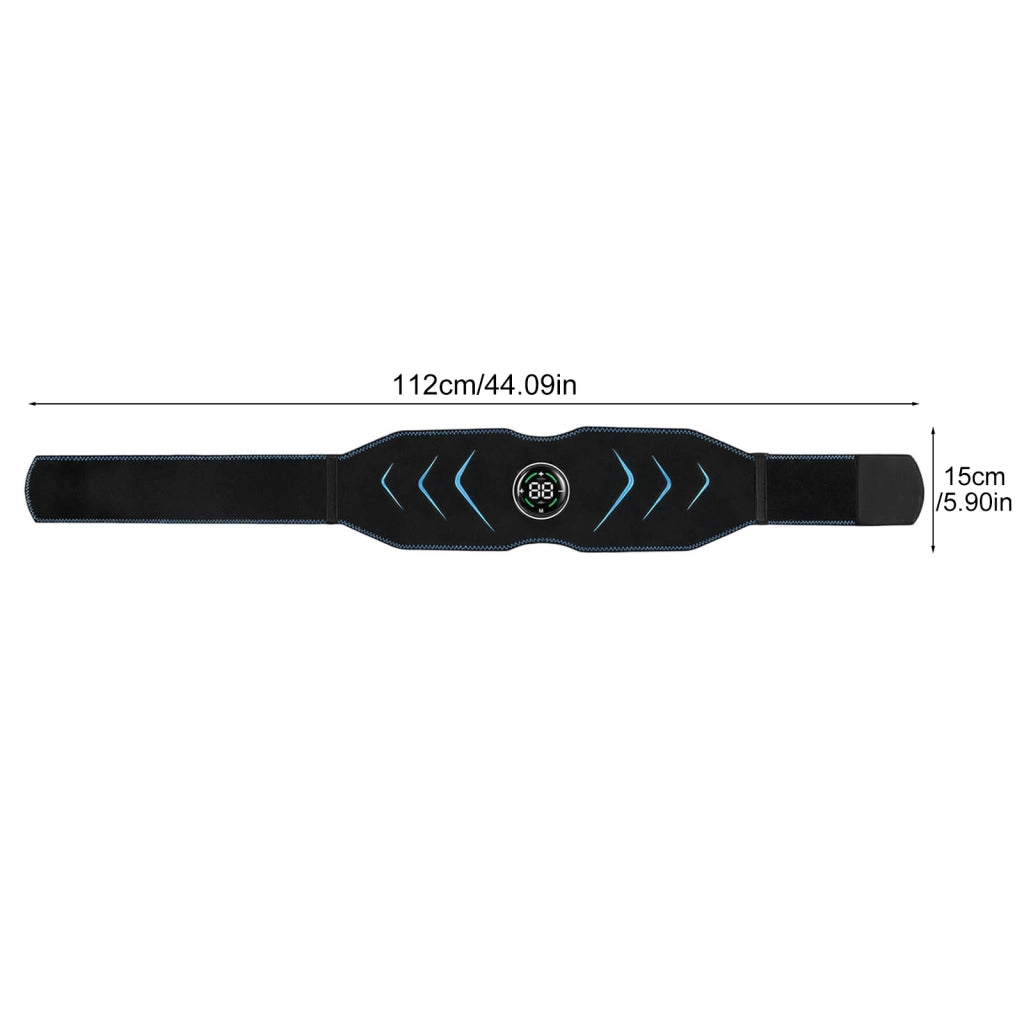 Cintura addominale EMS ricaricabile USB con 10 modalità