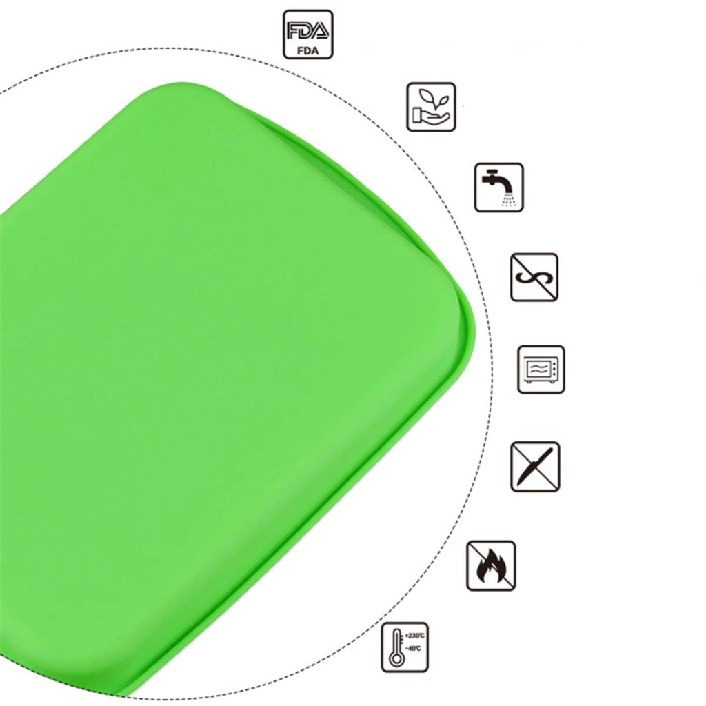 Stampo per pane in silicone, rettangolare, antiaderente, per torte, pane, pizza, lasagne, confezione da 1 pezzo