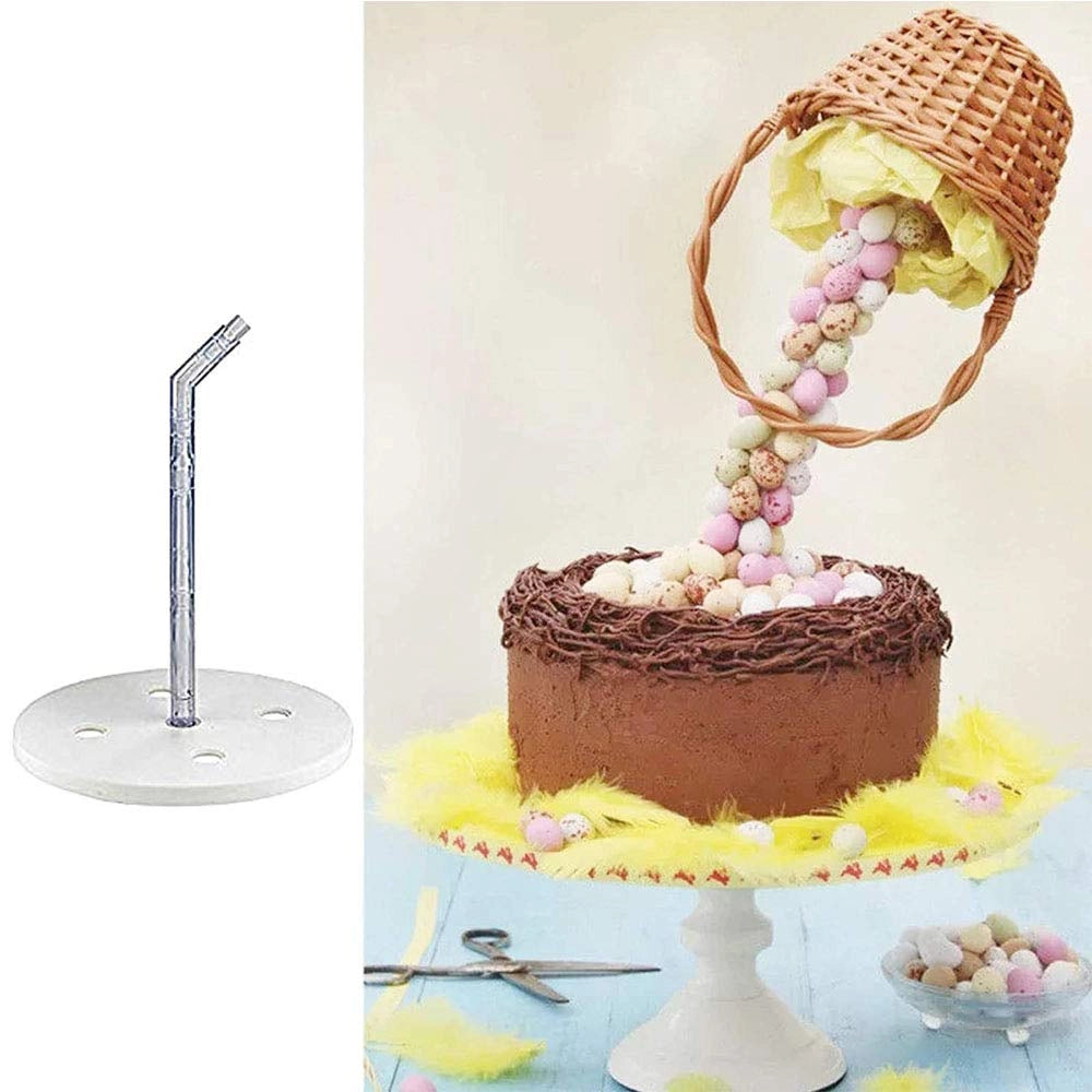 Stampo per torta a gravità, dimensioni 25x20x4 cm, con spatola