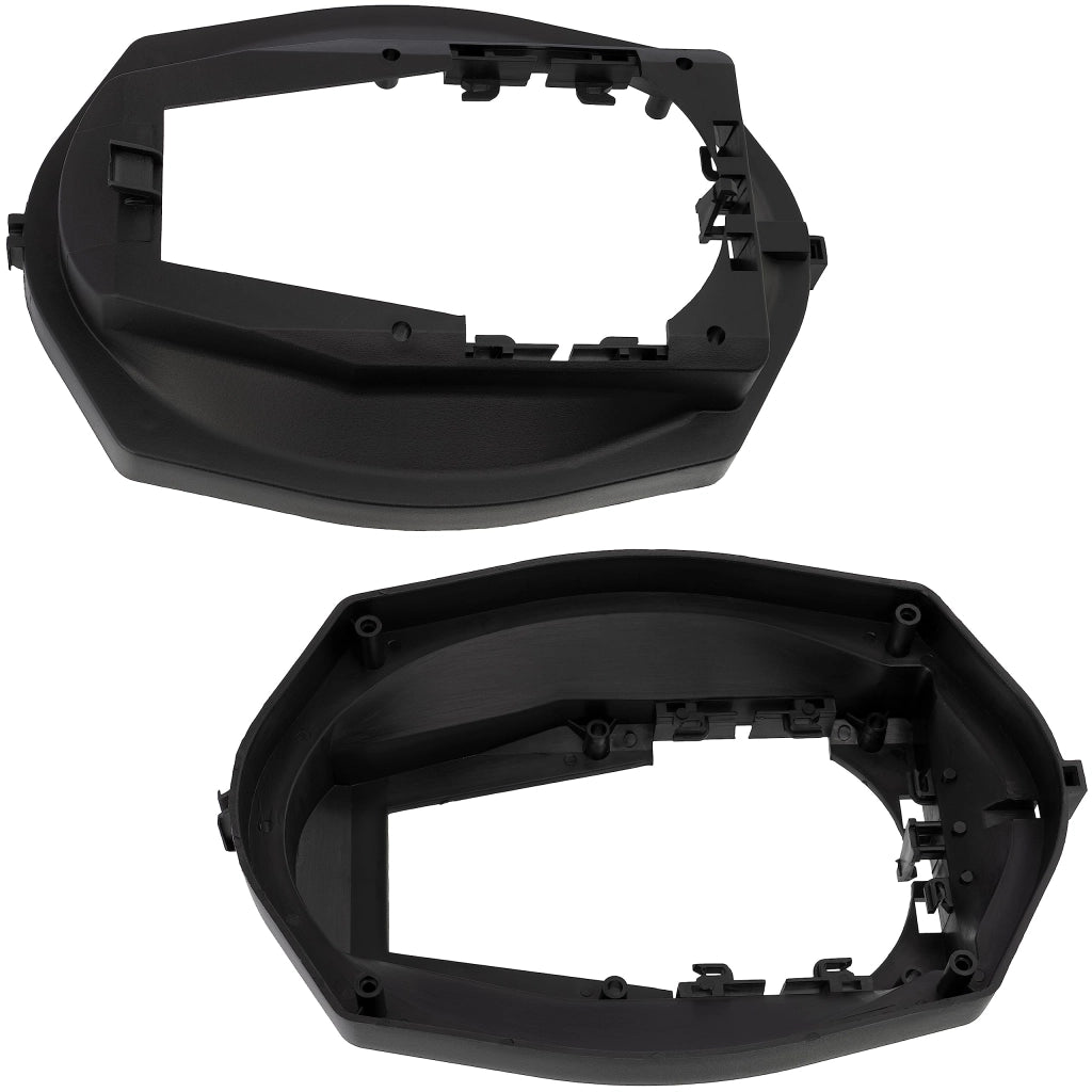 Kit di adattatori per altoparlanti per auto da 6x9", da installare nella tasca portaoggetti, compatibile con BMW Serie 3