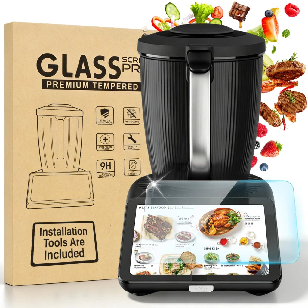Protezione per lo schermo del Thermomix TM7, vetro 9H, 0,33 mm, resistente ai graffi