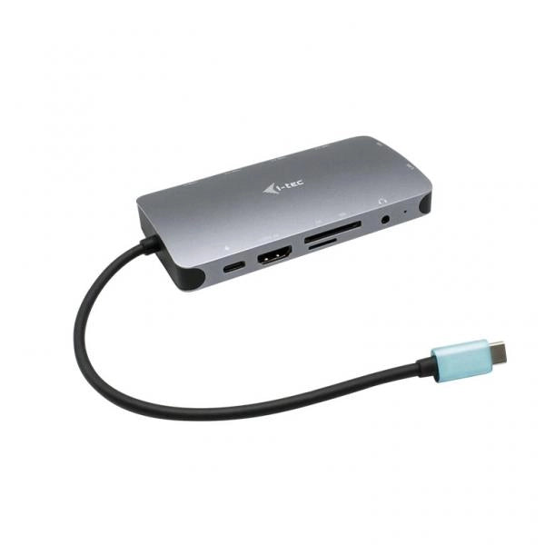I-TEC DOCKING STATION USB-C - HDMI, VGA, LAN, PD100W e ALIMENTATORE