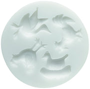 Stampo in silicone a forma di animali da fattoria, bianco, confezione singola