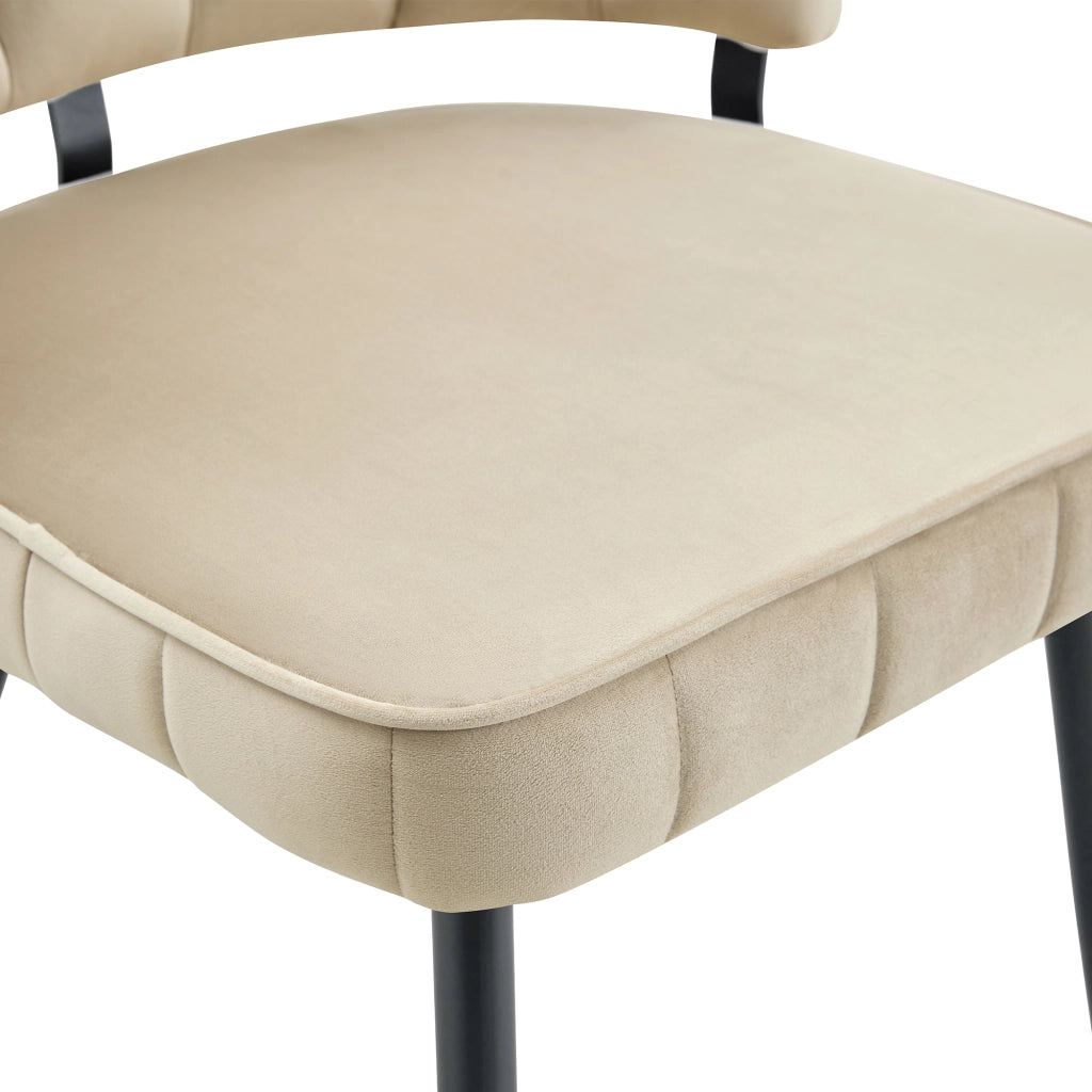 Set tavolo da pranzo rotondo con 2 sedie in velluto MDF e metallo nero piano resistente e base centrale