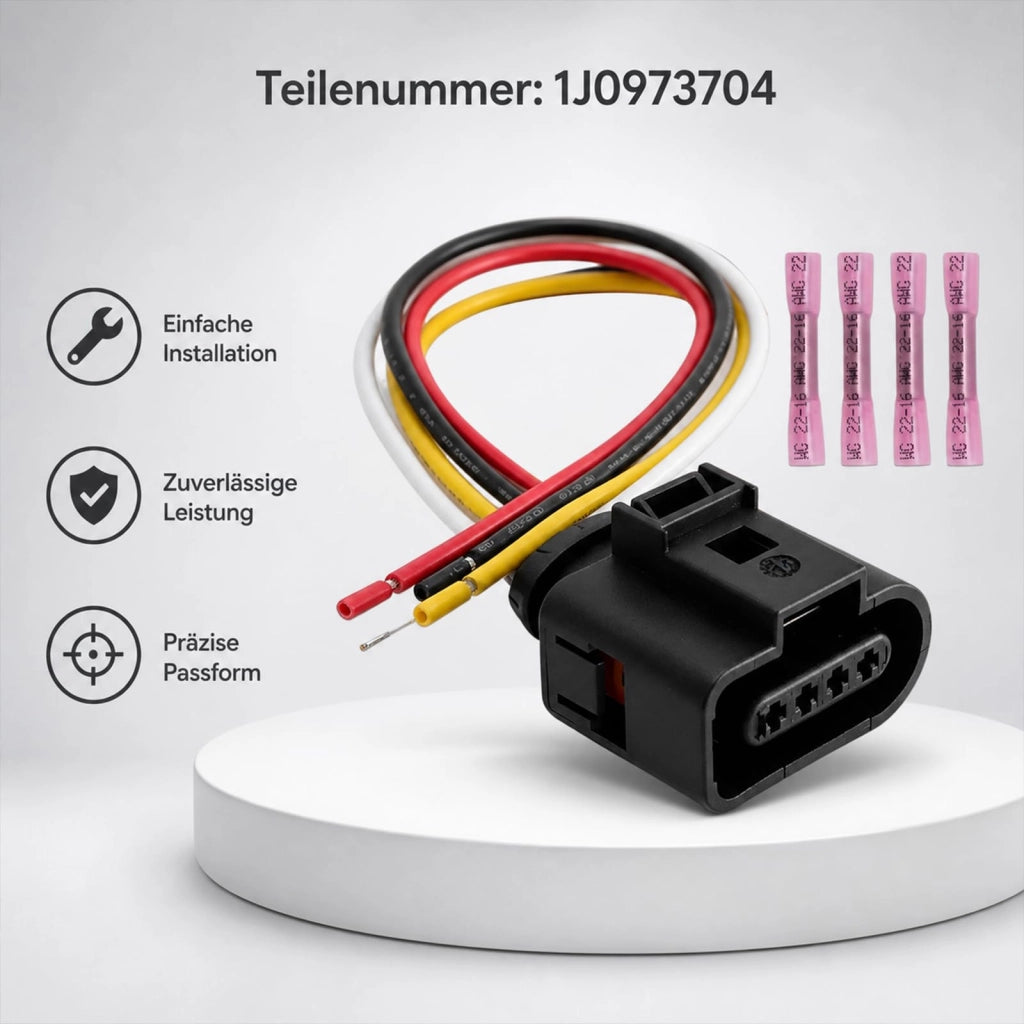 Cavo con connettore a 4 pin, codice 1J0973704, per Audi Q7/Q3