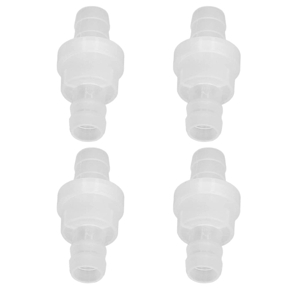 Valvola di non ritorno in PP per acquario, 10 mm, confezione da 12 pezzi, resistente all'ozono