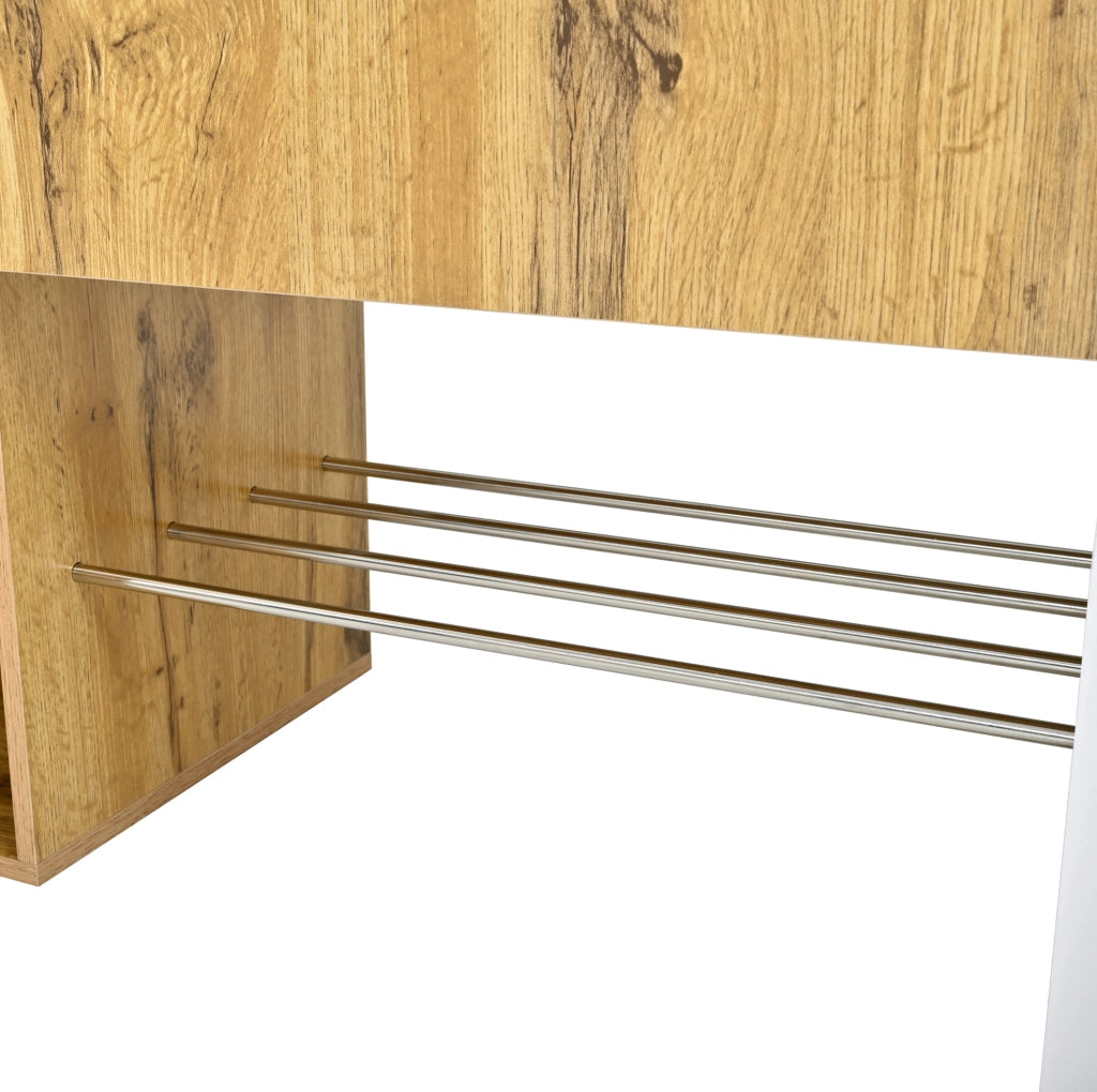 Mobile ingresso in MDF con specchio, scarpiera e guardaroba