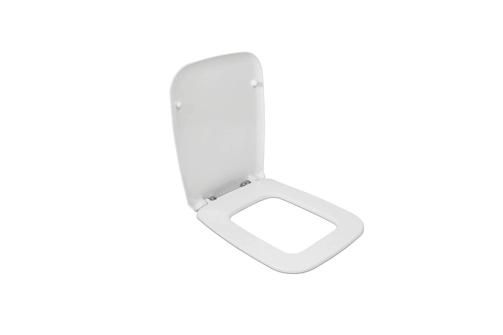 Set di copriwater slim, serie 21, chiusura ammortizzata, bianco, 1 pezzo