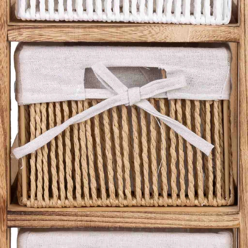 Cassettiera in legno 26 x 32 x 63h cm