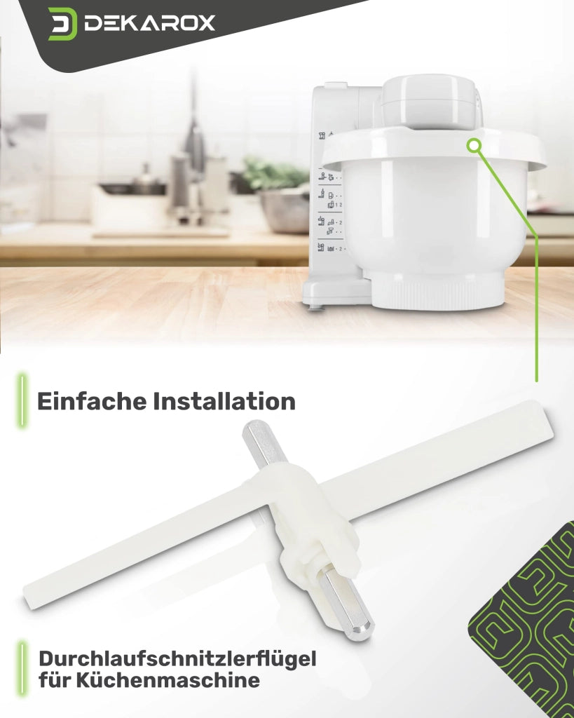 Lame di ricambio per robot da cucina, dimensioni 166x79x31 mm, in plastica, colore bianco