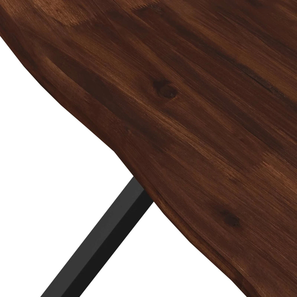 Tavolo da pranzo con bordo vivo 70 x 70 x 75 cm 938668
