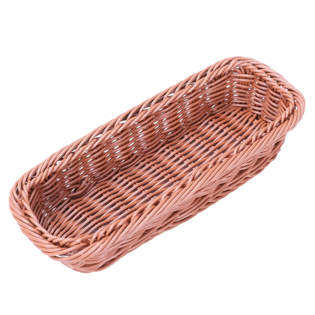 Scatole rettangolari di plastica per la conservazione, confezione da 2, dimensioni 25x5x10 cm