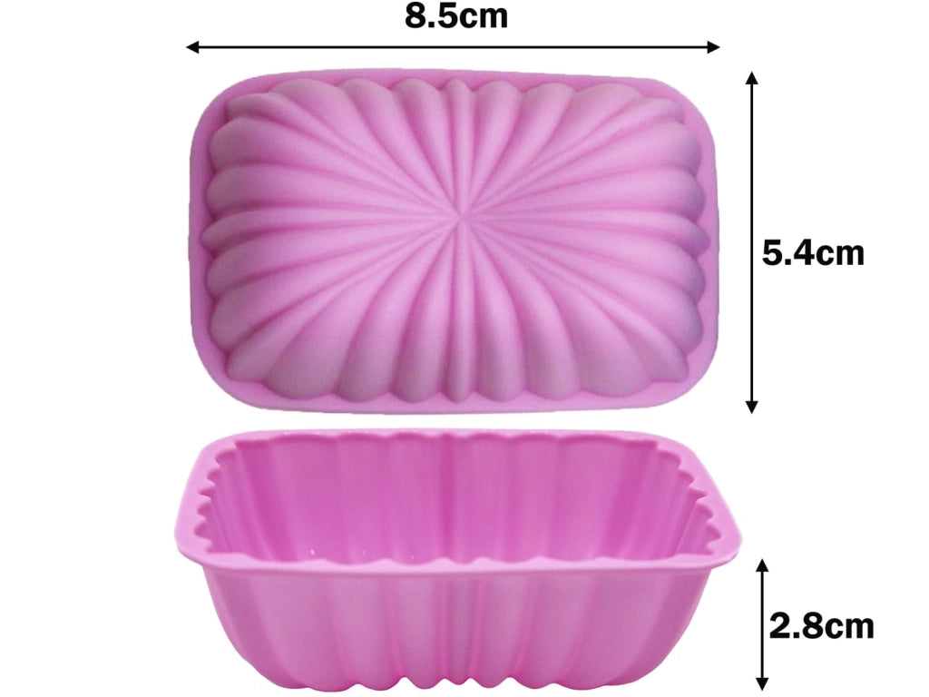 Stampo in silicone per mini muffin, capacità per 12 pezzi, riutilizzabile
