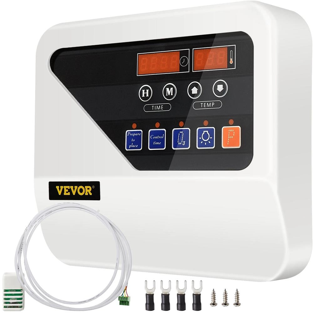 Controller Digitale per Sauna 3-9KW VV-ESC-380 Pannello di Controllo Stufa Riscaldatore 380-415V Montaggio a Parete Regolabile