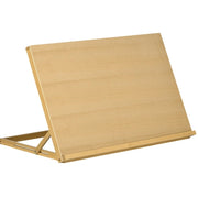 cavalletto da tavolo pieghevole 75,8x51 cm in legno regolabile 0°-90°