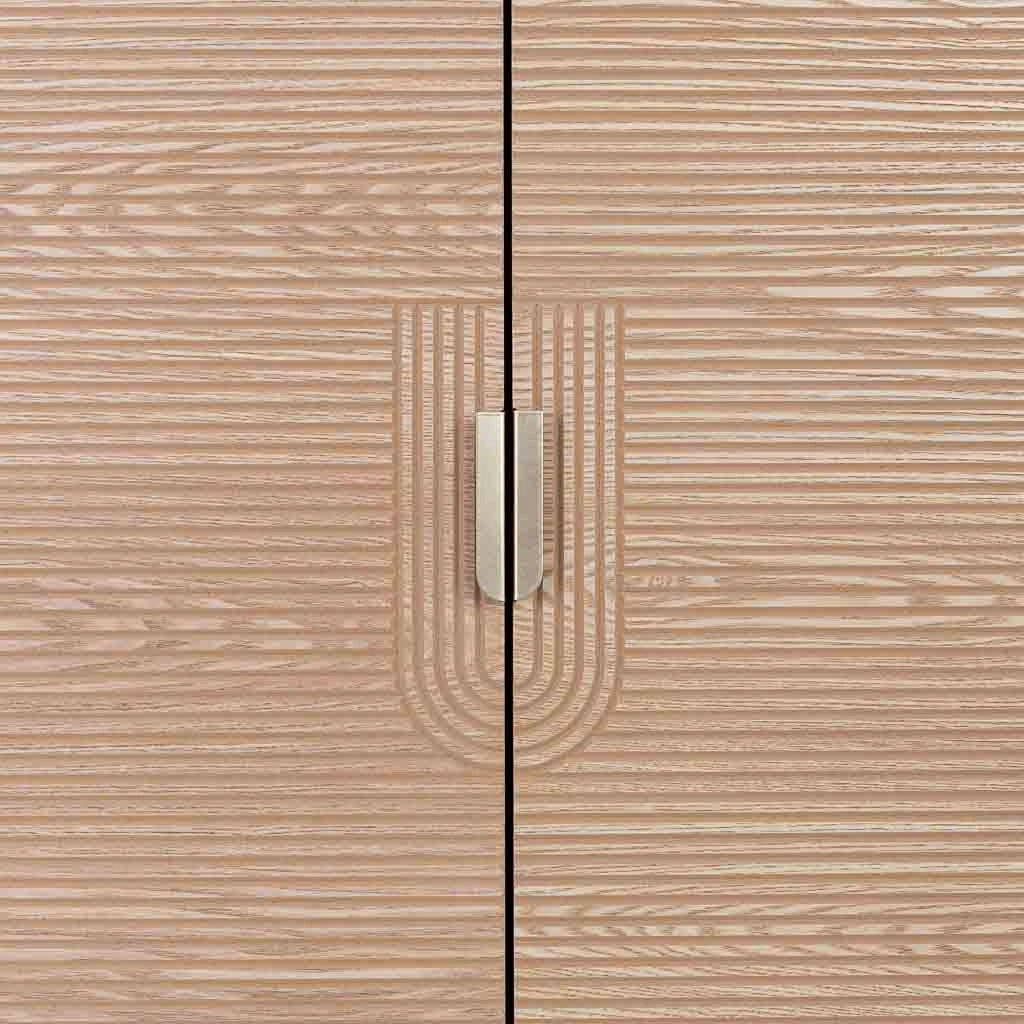 Armadio in legno marrone 80x56x180h cm