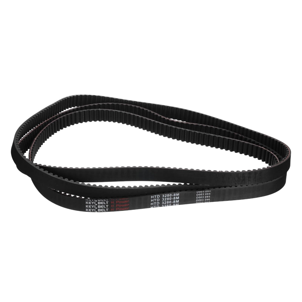 Cinghia dentata, 8M, 3280 mm di lunghezza, 20 mm di larghezza, 410 denti, colore nero