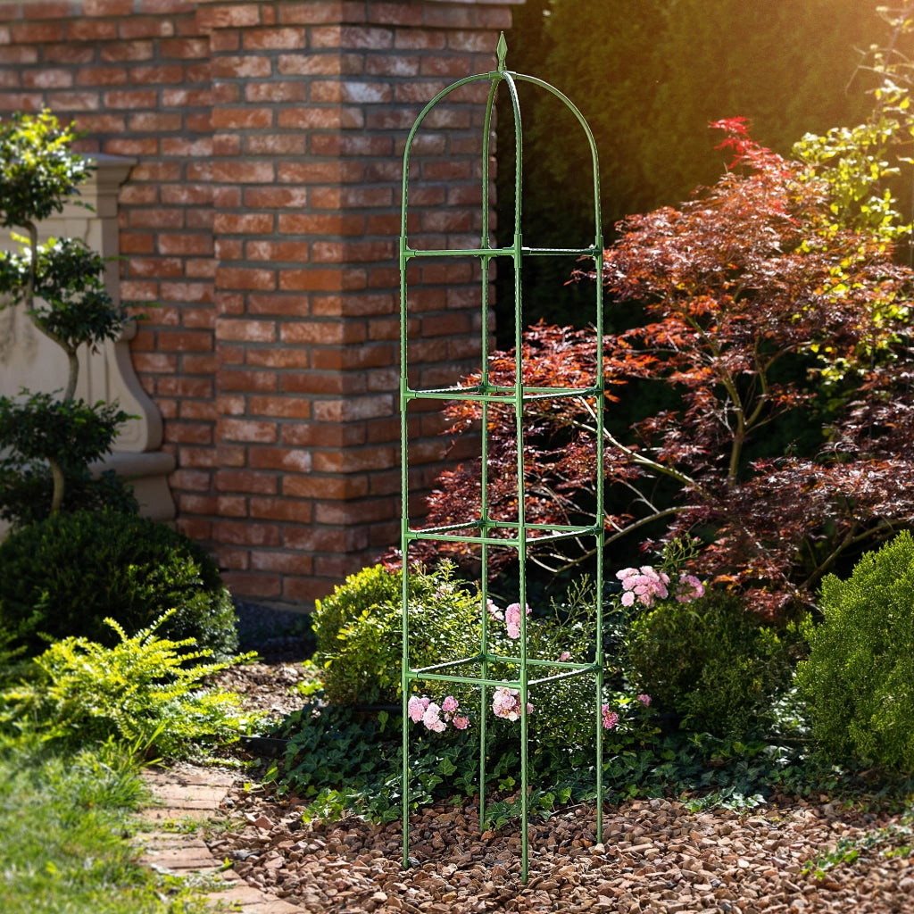 KADAX Supporto per pomodori a 4 livelli 176 cm