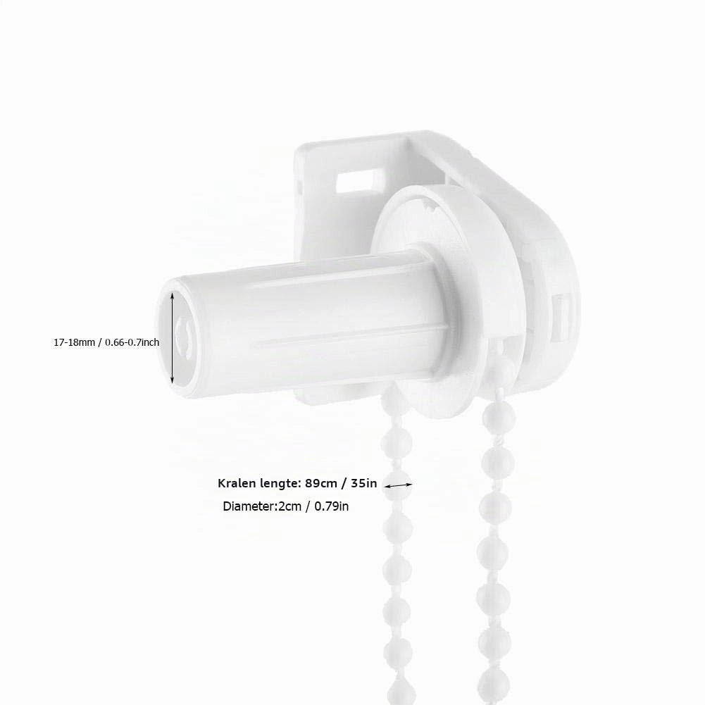 Supporto a rullo da 17 mm, kit di ricambio, senza necessità di foratura, per finestre