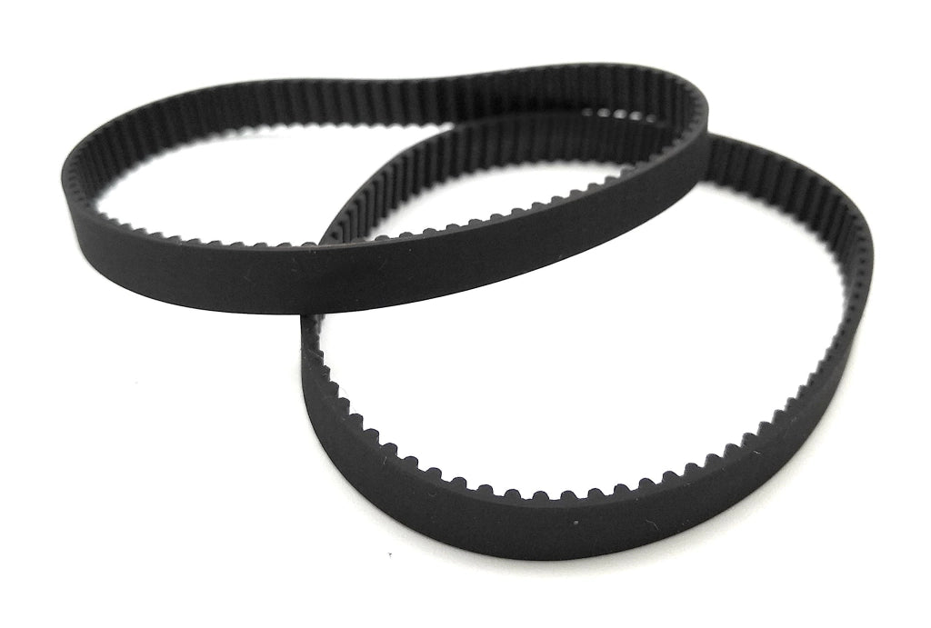 Cinghia GT2, larghezza 10 mm, lunghezza 352 mm, confezione da 2 pezzi