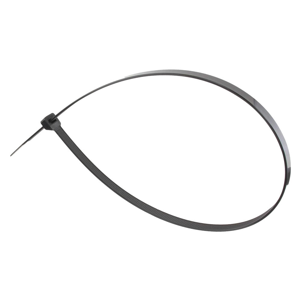 FASCETTA A STRAPPO PER CABLAGGIO mm 3,5 x 280 - nero