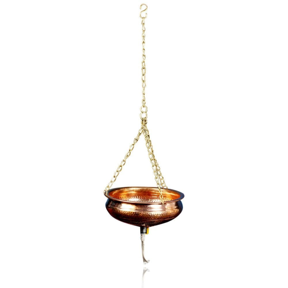 Shirodhara: brocca in rame con beccuccio, 2 litri, Ayurveda