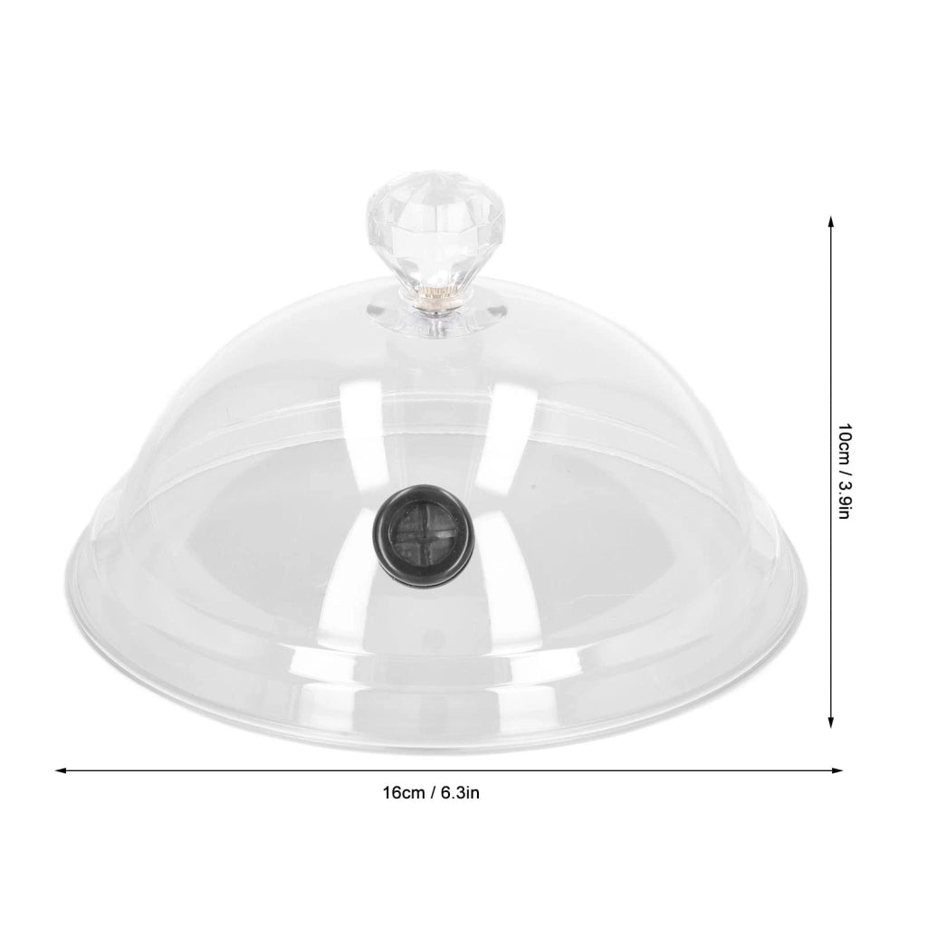Copertura in acrilico per cappe aspiranti, dimensioni 16x10 cm
