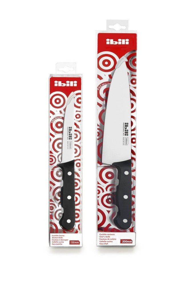Coltello da spelucchiare premium, 75 mm, acciaio inossidabile, argento/nero