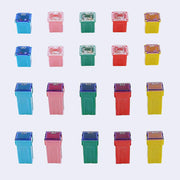 Kit di fusibili Jcase, 20 pezzi, da 20 a 60 A, a profilo basso e alto