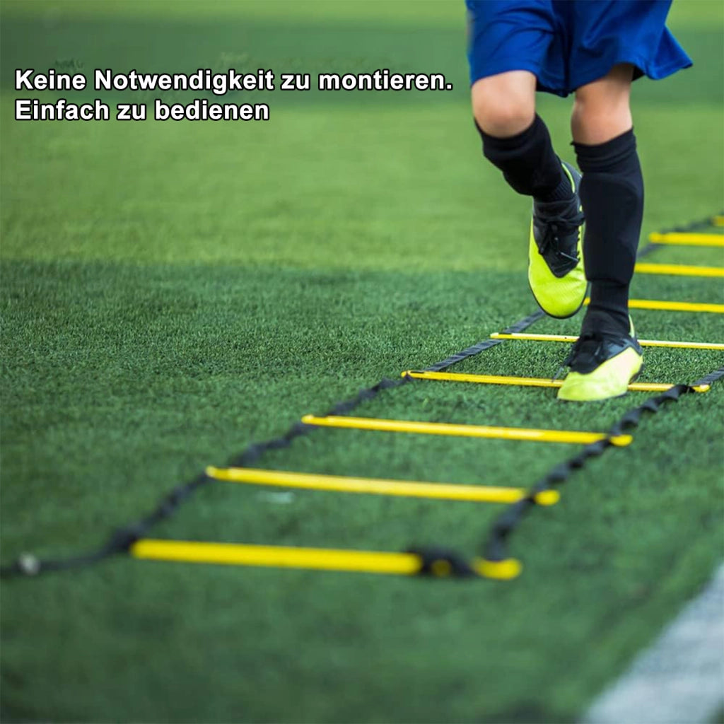 Set per allenamento di agilità con scaletta da 6 m