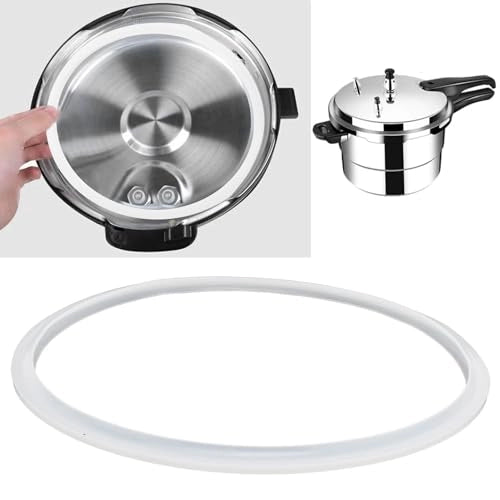 Guarnizione in silicone per pentola a pressione, diametro 24 cm, realizzata in lega di alluminio
