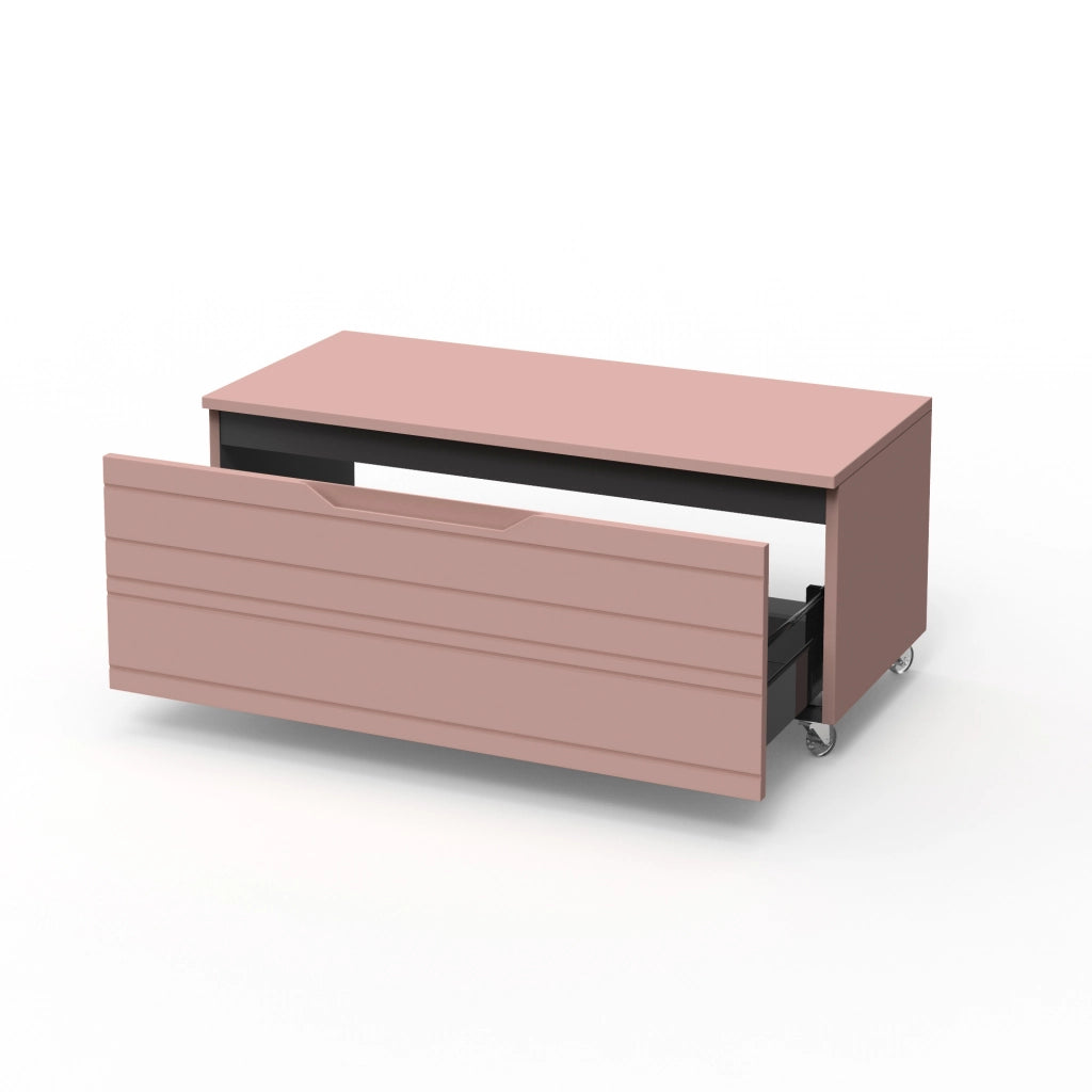 Cassettiera SOLMIRA rosa cipria