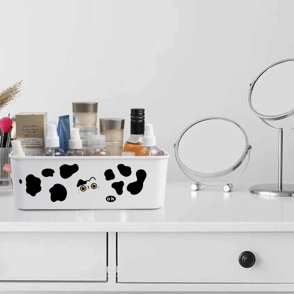 Set di 3 contenitori in plastica con etichette