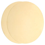 2 dischi di ottone rotondi, diametro 50 mm, spessore 0,5 mm, modello H62, per progetti fai-da-te