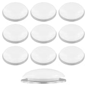 10 pesi magnetici per tende, impermeabili, bianchi, 4 cm
