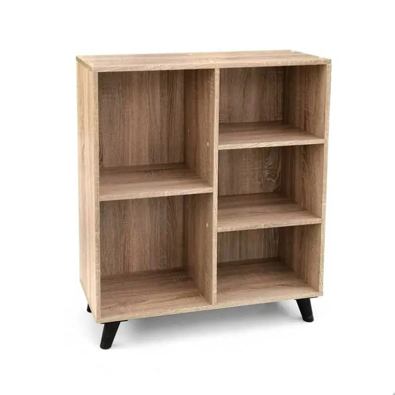 Mobile libreria Ares in legno rovere 80x30x90 cm