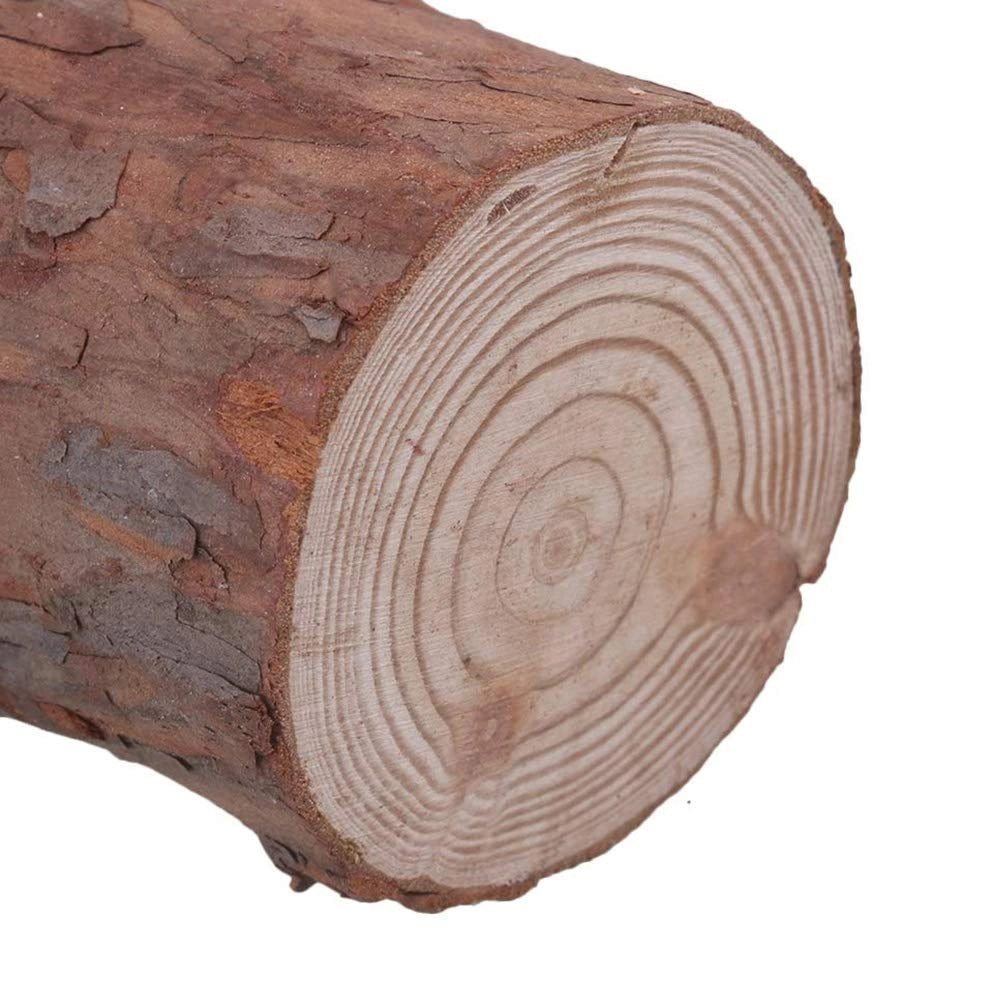 Portacandele in legno di pino, set da 4, dimensioni 5x5x5 cm, realizzati a mano