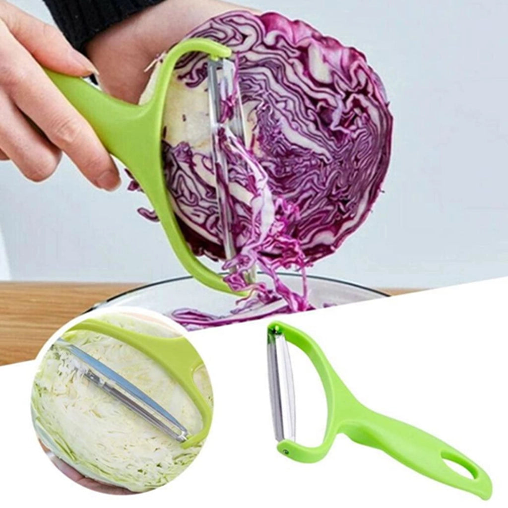 Tagliapane per verdure, spirale, acciaio inossidabile, set da 2