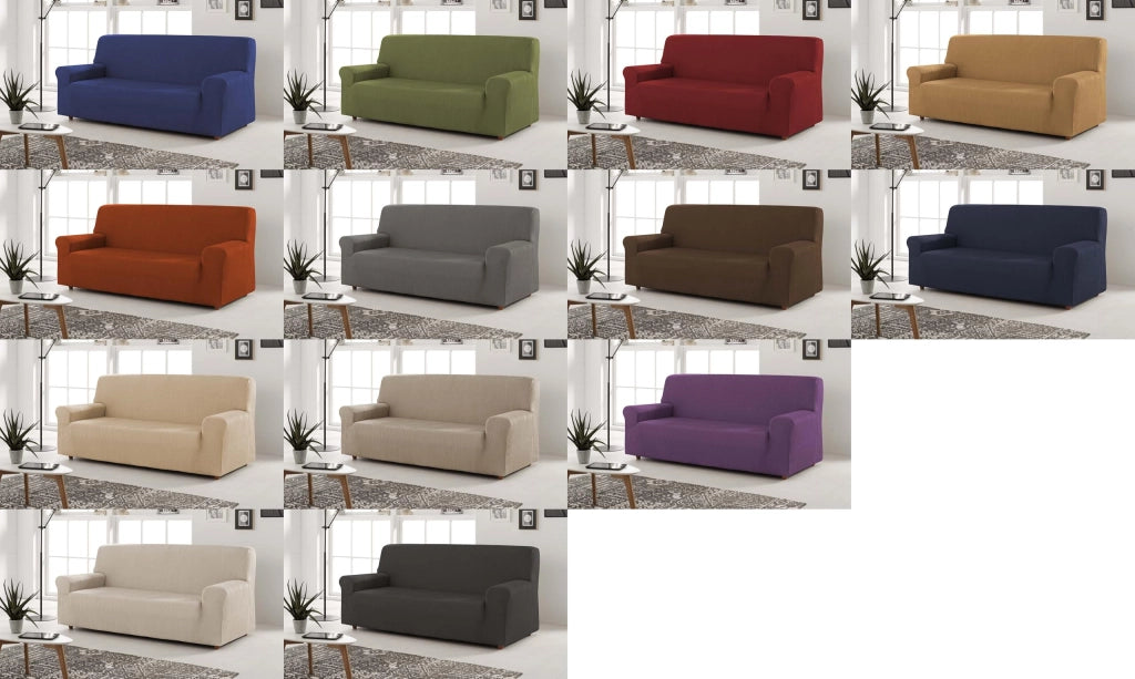 Copertura elastica per poltrona, colore rosso, dimensioni 70-110 cm, confezione singola