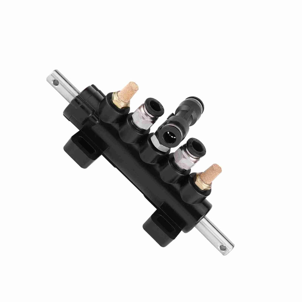 Valvola pneumatica per pedale, adatta per macchine per montaggio pneumatici, in alluminio, 8 mm