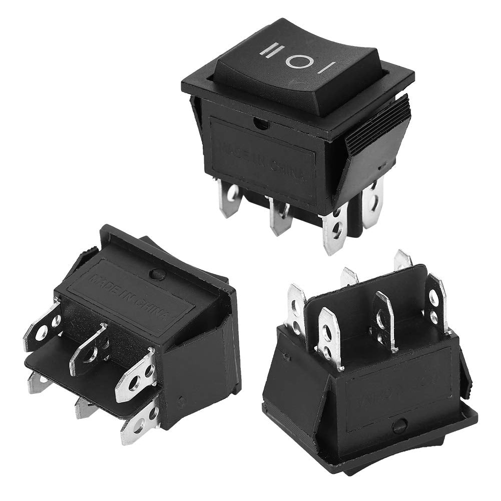 10 interruttori a levetta a 6 pin, modello KCD4, per uso domestico e industriale