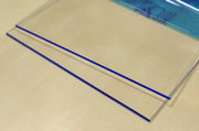 Pannello in acrilico, spessore 3 mm, dimensioni 30 x 30 cm, trasparente