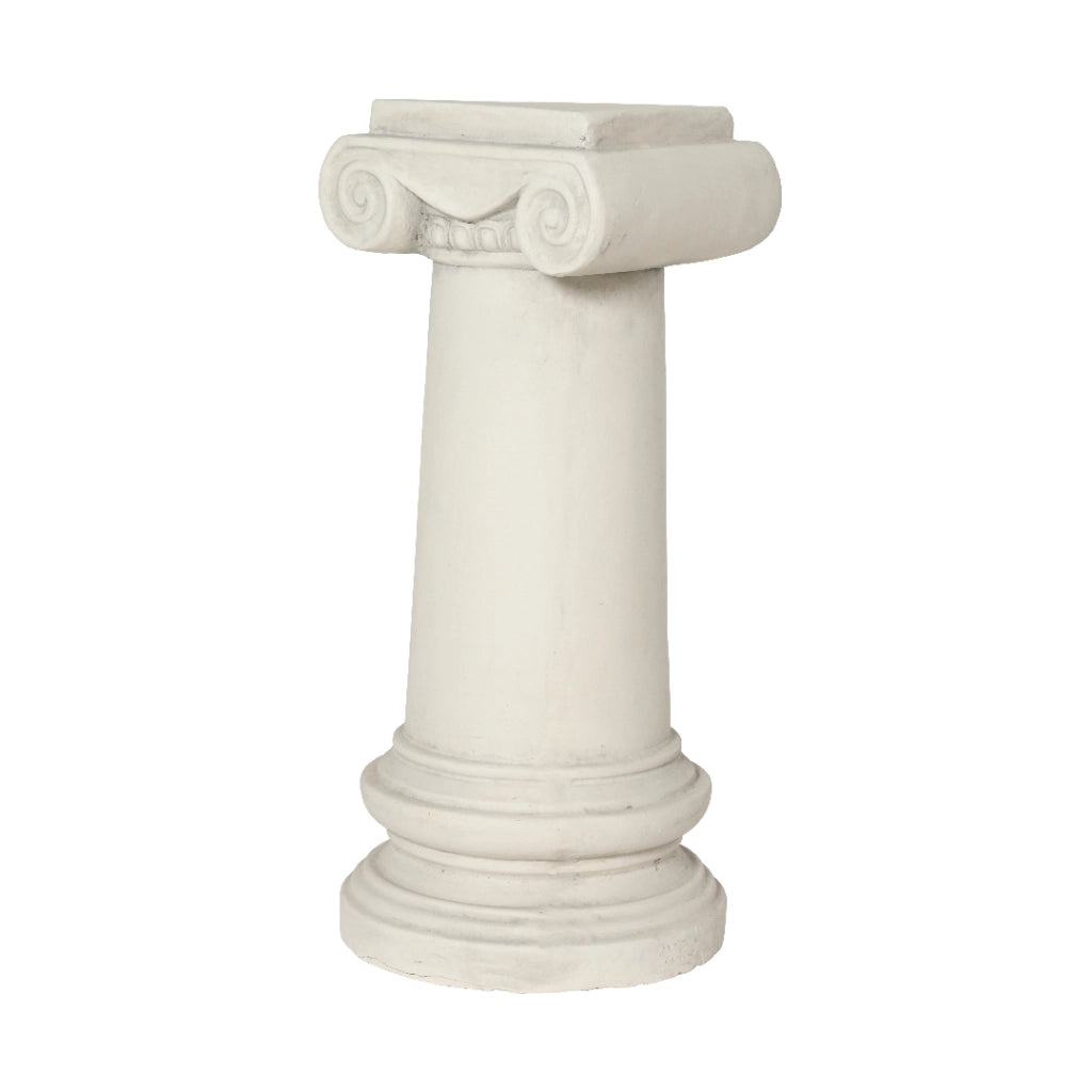COLONNA IONICA H76CM DECORATIVA IN MAGNESIO