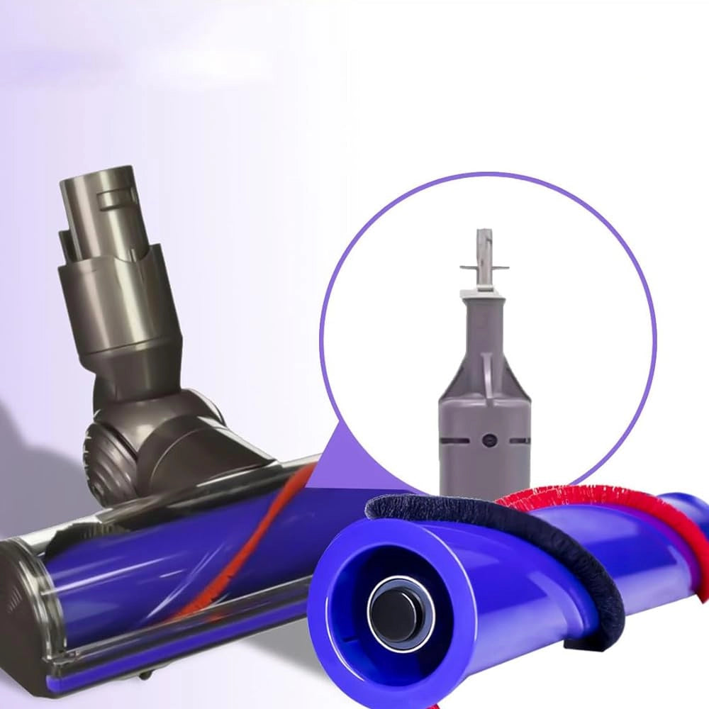Rullo di ricambio per aspirapolvere Dyson V6 e modelli V7 precedenti, colore blu, in plastica