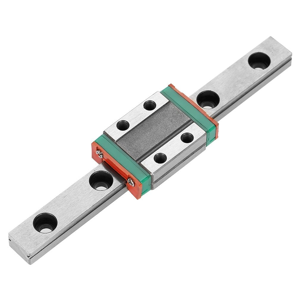 Guida lineare miniaturizzata da 9 mm con carrello, lunghezza 100 mm