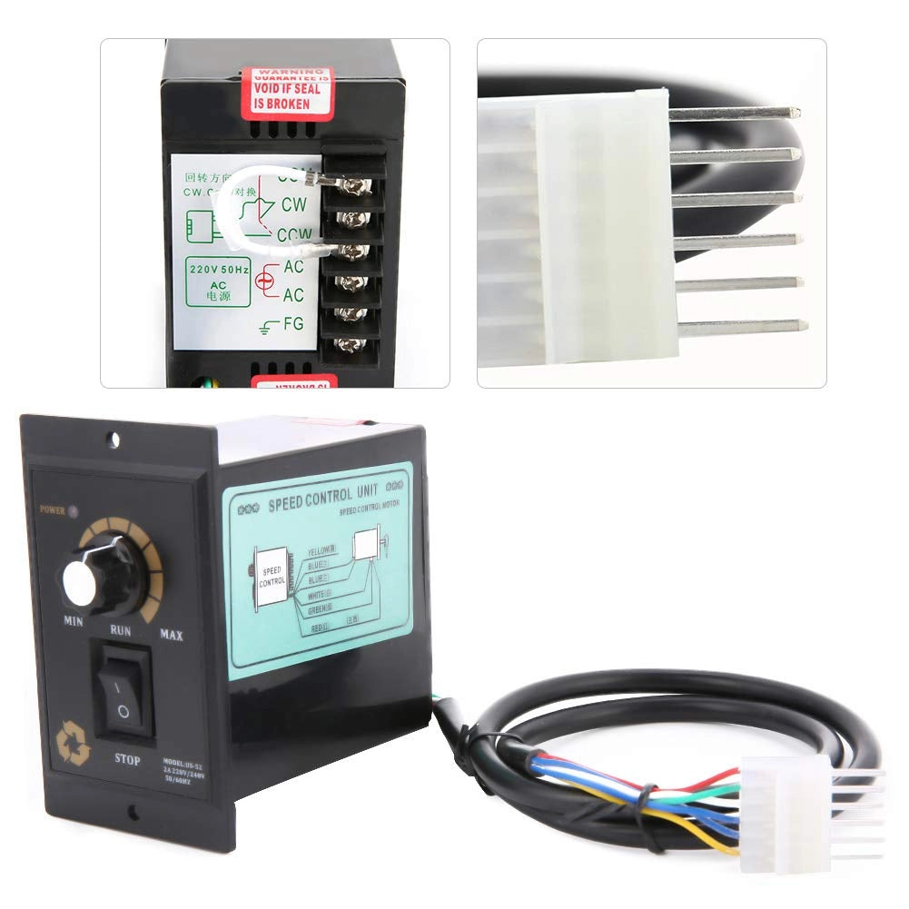 Regolatore di velocità per motori elettrici monofase, 300W, 220V AC