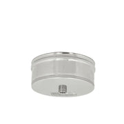 Tappo INOX 304 con scarico condensa Ø 150