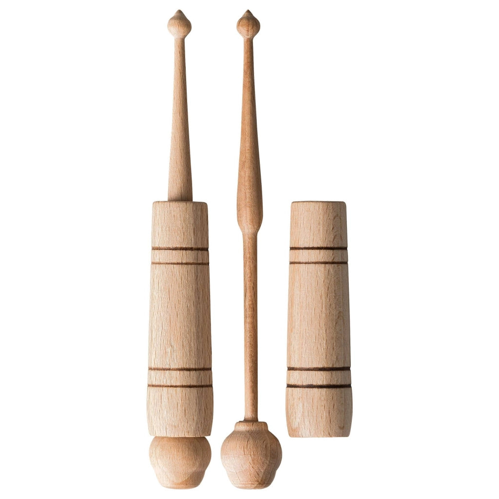 Holz-Klepel, confezione da 20 pezzi (10 set da 2), prodotto tradizionale
